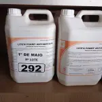 LOTE 292 - 20 LITROS DE SABONETE DE ESPUMA ANTISSÉPTICO. (NO ESTADO) ATENÇÃO! FAZER A VISITAÇÃO ANTES DE ARREMATAR, NÃO SABEMOS SE FUNCIONA. LEILÃO NÃO TEM GARANTIA E NEM DEVOLUÇÃO, SUJEITO A POSSÍVEIS AVARIAS VISÍVEIS/OCULTAS E/OU AUSÊNCIA DE COMPONENTES.