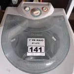 LOTE 141 - 01 LAVADORA SUPER JATO 5KG ELETRÔNICA MARCA CÔNSUL 220V. (NO ESTADO) ATENÇÃO! FAZER A VISITAÇÃO ANTES DE ARREMATAR, NÃO SABEMOS SE FUNCIONA. LEILÃO NÃO TEM GARANTIA E NEM DEVOLUÇÃO, SUJEITO A POSSÍVEIS AVARIAS VISÍVEIS/OCULTAS E/OU AUSÊNCIA DE COMPONENTES.