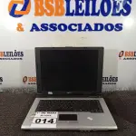 LOTE 014 - 01 NOTEBOOK MARCA ACER. (NO ESTADO) ATENÇÃO! FAZER A VISITAÇÃO ANTES DE ARREMATAR, NÃO SABEMOS SE FUNCIONA. LEILÃO NÃO TEM GARANTIA E NEM DEVOLUÇÃO, SUJEITO A POSSÍVEIS AVARIAS VISÍVEIS/OCULTAS E/OU AUSÊNCIA DE COMPONENTES.