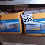 LOTE 293 - 02 CAIXAS DE SIKA TOP-100, REVESTIMENTO IMPERMEABILIZANTE SEMI-FLEXIVEL. (NO ESTADO) ATENÇÃO! FAZER A VISITAÇÃO ANTES DE ARREMATAR, NÃO SABEMOS SE FUNCIONA. LEILÃO NÃO TEM GARANTIA E NEM DEVOLUÇÃO, SUJEITO A POSSÍVEIS AVARIAS VISÍVEIS/OCULTAS E/OU AUSÊNCIA DE COMPONENTES.