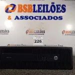 LOTE 226 - 01 CPU SEM MEMÓRIA E SEM HD MARCA HP. (NO ESTADO) BF8649V