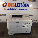 LOTE 047 - 01 IMPRESSORA LASER JET P3015. (PRINTER) (NO ESTADO) AV9477X