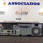LOTE 230 - 01 CPU COM 16GB DE MEMÓRIA E SEM HD MARCA HP. (NO ESTADO) BF8650D