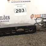 LOTE 203 - 01 CPU SEM MEMÓRIA DE 16 GB E SEM HD COM CARREGADOR MARCA HP. (NO ESTADO) BD1784Y