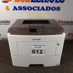 LOTE 012 - 01 IMPRESSORA MARCA LEXMARK. (PRINTER) (NO ESTADO) 45147PHH4198B(SEM PATRIMÔNIO)