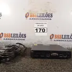 LOTE 170 - 01 CPU COM MEMÓRIA 16GB E SEM HD COM CARREGADOR MARCA HP. (NO ESTADO) BD1073J