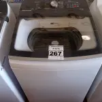 LOTE 267 - 01 MÁQUINA DE LAVAR ROUPAS DE 12 KG MARCA BRASTEMP 220V. (WASHER MACHINE) (NO ESTADO) BH1662N