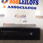 LOTE 221 - 01 CPU COM 16GB DE MEMÓRIA E SEM HD MARCA HP. (NO ESTADO) BF8648X
