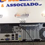 LOTE 222 - 01 CPU SEM MEMÓRIA E SEM HD MARCA HP. (NO ESTADO) BF8649D