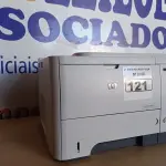 LOTE 121 - 01 IMPRESSORA MARCA HP LASERJET P3015. (NO ESTADO) (PRINTER) SEM PATRIMONIO. Nº DE SÉRIE JPBDS 17390