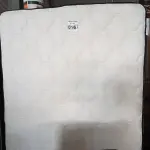 LOTE 016 - 01 COLCHÃO RAINHA QUEEN COM BASE. (NO ESTADO) (MATRESS QUEEN) AU1887E AV9822S