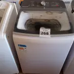 LOTE 268 - 01 MÁQUINA DE LAVAR ROUPAS DE 12 KG MARCA BRASTEMP 220V. (WASHER MACHINE) (NO ESTADO) BH1663V