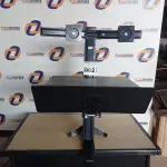 LOTE 002 - 01 MESA VERTICAL ERGOTRON PARA 02 MONITORES. (STAND UP DESK) (NO ESTADO) 0000005