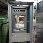 LOTE 344 - 01 RACK INCOMPLETO. (NO ESTADO) ATENÇÃO! FAZER A VISITAÇÃO ANTES DE ARREMATAR, NÃO SABEMOS SE FUNCIONA. LEILÃO NÃO TEM GARANTIA E NEM DEVOLUÇÃO, SUJEITO A POSSÍVEIS AVARIAS VISÍVEIS/OCULTAS E/OU AUSÊNCIA DE COMPONENTES.