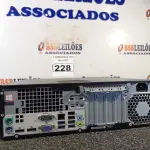 LOTE 228 - 01 CPU SEM MEMÓRIA E SEM HD MARCA HP. (NO ESTADO) BF8649Y