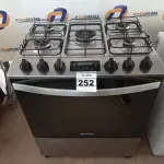 LOTE 252 - 01 FOGÃO 05 BOCAS MARCA BRASTEMP 220V.(RANGE) (NO ESTADO)BH1529M