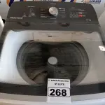 LOTE 268 - 01 MÁQUINA DE LAVAR ROUPAS DE 12 KG MARCA BRASTEMP 220V. (WASHER MACHINE) (NO ESTADO) BH1663V