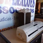 LOTE 059 - 01 AR-CONDICIONADO MARCA SPRINGER 12.000BTUS. (AIR CONDITIONER) (NO ESTADO) AV9499M