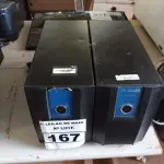 LOTE 167 - 02 ESTABILIZADORES TS SHARA 1500VA. (NO ESTADO) ATENÇÃO! FAZER A VISITAÇÃO ANTES DE ARREMATAR, NÃO SABEMOS SE FUNCIONA. LEILÃO NÃO TEM GARANTIA E NEM DEVOLUÇÃO, SUJEITO A POSSÍVEIS AVARIAS VISÍVEIS/OCULTAS E/OU AUSÊNCIA DE COMPONENTES.