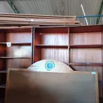 LOTE 117 - 01 LOTE COM VÁRIOS ARMÁRIOS EM MADEIRA. (NO ESTADO) ATENÇÃO! FAZER A VISITAÇÃO ANTES DE ARREMATAR, NÃO SABEMOS SE FUNCIONA. LEILÃO NÃO TEM GARANTIA E NEM DEVOLUÇÃO, SUJEITO A POSSÍVEIS AVARIAS VISÍVEIS/OCULTAS E/OU AUSÊNCIA DE COMPONENTES.