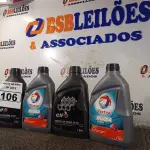 LOTE 106 - 04 LITROS DE ÓLEO MINERAL MONOVISCOSO PARA MOTORES A DIESEL API CF 40. (NO ESTADO) ATENÇÃO! FAZER A VISITAÇÃO ANTES DE ARREMATAR, NÃO SABEMOS SE FUNCIONA. LEILÃO NÃO TEM GARANTIA E NEM DEVOLUÇÃO, SUJEITO A POSSÍVEIS AVARIAS VISÍVEIS/OCULTAS E/OU AUSÊNCIA DE COMPONENTES.