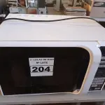 LOTE 204 - 01 MICRO-ONDAS MARCA MIDEA 220V. (NO ESTADO) ATENÇÃO! FAZER A VISITAÇÃO ANTES DE ARREMATAR, NÃO SABEMOS SE FUNCIONA. LEILÃO NÃO TEM GARANTIA E NEM DEVOLUÇÃO, SUJEITO A POSSÍVEIS AVARIAS VISÍVEIS/OCULTAS E/OU AUSÊNCIA DE COMPONENTES.