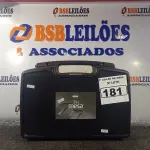 LOTE 181 - 01 GPS JUNIPER MESA COM MALETA. (NO ESTADO) ATENÇÃO! FAZER A VISITAÇÃO ANTES DE ARREMATAR, NÃO SABEMOS SE FUNCIONA. LEILÃO NÃO TEM GARANTIA E NEM DEVOLUÇÃO, SUJEITO A POSSÍVEIS AVARIAS VISÍVEIS/OCULTAS E/OU AUSÊNCIA DE COMPONENTES.