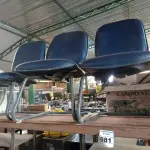 LOTE 081 - 04 CADEIRAS DE ESCRITÓRIO COM BASES FIXAS. (NO ESTADO) ATENÇÃO! FAZER A VISITAÇÃO ANTES DE ARREMATAR, NÃO SABEMOS SE FUNCIONA. LEILÃO NÃO TEM GARANTIA E NEM DEVOLUÇÃO, SUJEITO A POSSÍVEIS AVARIAS VISÍVEIS/OCULTAS E/OU AUSÊNCIA DE COMPONENTES.