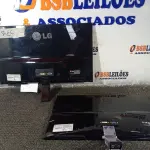 LOTE 104 - 02 MONITORES MARCAS LG MODELOS FLATROM E2360V-PN/E2260V-PN. (NO ESTADO) ATENÇÃO! FAZER A VISITAÇÃO ANTES DE ARREMATAR, NÃO SABEMOS SE FUNCIONA. LEILÃO NÃO TEM GARANTIA E NEM DEVOLUÇÃO, SUJEITO A POSSÍVEIS AVARIAS VISÍVEIS/OCULTAS E/OU AUSÊNCIA DE COMPONENTES.