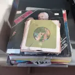 LOTE 197 - 01 LOTE COM VÁRIOS DISCOS DE VINIL. (NO ESTADO) ATENÇÃO! FAZER A VISITAÇÃO ANTES DE ARREMATAR, NÃO SABEMOS SE FUNCIONA. LEILÃO NÃO TEM GARANTIA E NEM DEVOLUÇÃO, SUJEITO A POSSÍVEIS AVARIAS VISÍVEIS/OCULTAS E/OU AUSÊNCIA DE COMPONENTES.