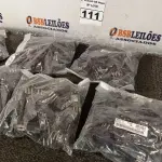 LOTE 111 - 01 LOTE COM GRANDE QUANTIDADE DE ADAPTADORES 10AMP 2P+T. (NO ESTADO) ATENÇÃO! FAZER A VISITAÇÃO ANTES DE ARREMATAR, NÃO SABEMOS SE FUNCIONA. LEILÃO NÃO TEM GARANTIA E NEM DEVOLUÇÃO, SUJEITO A POSSÍVEIS AVARIAS VISÍVEIS/OCULTAS E/OU AUSÊNCIA DE COMPONENTES.