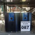 LOTE 087 - 02 ESTABILIZADORES TS SHARA 1500VA. (NO ESTADO) ATENÇÃO! FAZER A VISITAÇÃO ANTES DE ARREMATAR, NÃO SABEMOS SE FUNCIONA. LEILÃO NÃO TEM GARANTIA E NEM DEVOLUÇÃO, SUJEITO A POSSÍVEIS AVARIAS VISÍVEIS/OCULTAS E/OU AUSÊNCIA DE COMPONENTES.