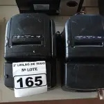 LOTE 165 - 02 IMPRESSORAS DE CUPOM. (NO ESTADO) ATENÇÃO! FAZER A VISITAÇÃO ANTES DE ARREMATAR, NÃO SABEMOS SE FUNCIONA. LEILÃO NÃO TEM GARANTIA E NEM DEVOLUÇÃO, SUJEITO A POSSÍVEIS AVARIAS VISÍVEIS/OCULTAS E/OU AUSÊNCIA DE COMPONENTES.
