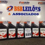 LOTE 029 - 06 LITROS DE ÓLEO CAPELA ISSO 68, LUBRIFICANTE MINERAL PARA COMPRESSORES DE REFRIGERAÇÃO DE SISTEMAS NÃO SELADOS QUE UTILIZEM COMO GÁS REFRIGERANTE O FREON, AMÔNIA E SIMILARES. (NO ESTADO) ATENÇÃO! FAZER A VISITAÇÃO ANTES DE ARREMATAR, NÃO SABEMOS SE FUNCIONA. LEILÃO NÃO TEM GARANTIA E NEM DEVOLUÇÃO, SUJEITO A POSSÍVEIS AVARIAS VISÍVEIS/OCULTAS E/OU AUSÊNCIA DE COMPONENTES.