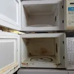 LOTE 152 - 03 MICRO-ONDAS MARCAS E MODELOS DIVERSOS. (NO ESTADO) ATENÇÃO! FAZER A VISITAÇÃO ANTES DE ARREMATAR, NÃO SABEMOS SE FUNCIONA. LEILÃO NÃO TEM GARANTIA E NEM DEVOLUÇÃO, SUJEITO A POSSÍVEIS AVARIAS VISÍVEIS/OCULTAS E/OU AUSÊNCIA DE COMPONENTES.