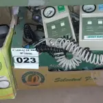 LOTE 023 - 01 LOTE COM VÁRIOS LEITORES DE CÓDIGO DE BARRAS E 02 PAINÉIS DE ALARME MARCAS E MODELOS DIVERSOS. (NO ESTADO) ATENÇÃO! FAZER A VISITAÇÃO ANTES DE ARREMATAR, NÃO SABEMOS SE FUNCIONA. LEILÃO NÃO TEM GARANTIA E NEM DEVOLUÇÃO, SUJEITO A POSSÍVEIS AVARIAS VISÍVEIS/OCULTAS E/OU AUSÊNCIA DE COMPONENTES.