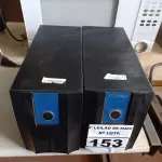 LOTE 153 - 02 ESTABILIZADORES TS SHARA 1500VA. (NO ESTADO) ATENÇÃO! FAZER A VISITAÇÃO ANTES DE ARREMATAR, NÃO SABEMOS SE FUNCIONA. LEILÃO NÃO TEM GARANTIA E NEM DEVOLUÇÃO, SUJEITO A POSSÍVEIS AVARIAS VISÍVEIS/OCULTAS E/OU AUSÊNCIA DE COMPONENTES.