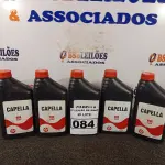 LOTE 084 - 05 LITROS DE ÓLEO CAPELA ISSO 68, LUBRIFICANTE MINERAL PARA COMPRESSORES DE REFRIGERAÇÃO DE SISTEMAS NÃO SELADOS QUE UTILIZEM COMO GÁS REFRIGERANTE O FREON, AMÔNIA E SIMILARES. (NO ESTADO) ATENÇÃO! FAZER A VISITAÇÃO ANTES DE ARREMATAR, NÃO SABEMOS SE FUNCIONA. LEILÃO NÃO TEM GARANTIA E NEM DEVOLUÇÃO, SUJEITO A POSSÍVEIS AVARIAS VISÍVEIS/OCULTAS E/OU AUSÊNCIA DE COMPONENTES.