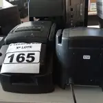 LOTE 165 - 02 IMPRESSORAS DE CUPOM. (NO ESTADO) ATENÇÃO! FAZER A VISITAÇÃO ANTES DE ARREMATAR, NÃO SABEMOS SE FUNCIONA. LEILÃO NÃO TEM GARANTIA E NEM DEVOLUÇÃO, SUJEITO A POSSÍVEIS AVARIAS VISÍVEIS/OCULTAS E/OU AUSÊNCIA DE COMPONENTES.