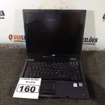 LOTE 160 - 01 NOTEBOOK MARCA HP COMPAC NX6320. (NO ESTADO) ATENÇÃO! FAZER A VISITAÇÃO ANTES DE ARREMATAR, NÃO SABEMOS SE FUNCIONA. LEILÃO NÃO TEM GARANTIA E NEM DEVOLUÇÃO, SUJEITO A POSSÍVEIS AVARIAS VISÍVEIS/OCULTAS E/OU AUSÊNCIA DE COMPONENTES.