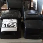 LOTE 165 - 02 IMPRESSORAS DE CUPOM. (NO ESTADO) ATENÇÃO! FAZER A VISITAÇÃO ANTES DE ARREMATAR, NÃO SABEMOS SE FUNCIONA. LEILÃO NÃO TEM GARANTIA E NEM DEVOLUÇÃO, SUJEITO A POSSÍVEIS AVARIAS VISÍVEIS/OCULTAS E/OU AUSÊNCIA DE COMPONENTES.