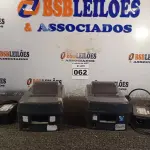 LOTE 062 - 02 IMPRESSORAS DE CUPOM MARCAS DARUMA COM FONTE.  (NO ESTADO) ATENÇÃO! FAZER A VISITAÇÃO ANTES DE ARREMATAR, NÃO SABEMOS SE FUNCIONA. LEILÃO NÃO TEM GARANTIA E NEM DEVOLUÇÃO, SUJEITO A POSSÍVEIS AVARIAS VISÍVEIS/OCULTAS E/OU AUSÊNCIA DE COMPONENTES.