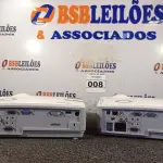 LOTE 008 - 02 PROJETORES MULTIMIDIA MARCAS VIVITEK. (NO ESTADO) ATENÇÃO! FAZER A VISITAÇÃO ANTES DE ARREMATAR, NÃO SABEMOS SE FUNCIONA. LEILÃO NÃO TEM GARANTIA E NEM DEVOLUÇÃO, SUJEITO A POSSÍVEIS AVARIAS VISÍVEIS/OCULTAS E/OU AUSÊNCIA DE COMPONENTES.