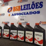 LOTE 109 - 06 LITROS DE ÓLEO CAPELA ISSO 68, LUBRIFICANTE MINERAL PARA COMPRESSORES DE REFRIGERAÇÃO DE SISTEMAS NÃO SELADOS QUE UTILIZEM COMO GÁS REFRIGERANTE O FREON, AMÔNIA E SIMILARES. (NO ESTADO) ATENÇÃO! FAZER A VISITAÇÃO ANTES DE ARREMATAR, NÃO SABEMOS SE FUNCIONA. LEILÃO NÃO TEM GARANTIA E NEM DEVOLUÇÃO, SUJEITO A POSSÍVEIS AVARIAS VISÍVEIS/OCULTAS E/OU AUSÊNCIA DE COMPONENTES.