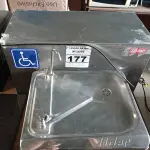 LOTE 177 - 01 BEBEDOURO DE PAREDE EM AÇO INOX MARCA LÍDER 220V. (NO ESTADO) ATENÇÃO! FAZER A VISITAÇÃO ANTES DE ARREMATAR, NÃO SABEMOS SE FUNCIONA. LEILÃO NÃO TEM GARANTIA E NEM DEVOLUÇÃO, SUJEITO A POSSÍVEIS AVARIAS VISÍVEIS/OCULTAS E/OU AUSÊNCIA DE COMPONENTES.