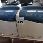 LOTE 336 - 02 IMPRESSORAS MARCAS XEROX PHASER 6500. (NO ESTADO) ATENÇÃO! FAZER A VISITAÇÃO ANTES DE ARREMATAR, NÃO SABEMOS SE FUNCIONA. LEILÃO NÃO TEM GARANTIA E NEM DEVOLUÇÃO, SUJEITO A POSSÍVEIS AVARIAS VISÍVEIS/OCULTAS E/OU AUSÊNCIA DE COMPONENTES.