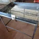 LOTE 306 - 01 BANHO-MARIA COM SUPORTE. (NO ESTADO) ATENÇÃO! FAZER A VISITAÇÃO ANTES DE ARREMATAR, NÃO SABEMOS SE FUNCIONA. LEILÃO NÃO TEM GARANTIA E NEM DEVOLUÇÃO, SUJEITO A POSSÍVEIS AVARIAS VISÍVEIS/OCULTAS E/OU AUSÊNCIA DE COMPONENTES.