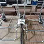 LOTE 368 - 02 CARRINHOS PARA TRANSPORTE DE CARGAS. (NO ESTADO) ATENÇÃO! FAZER A VISITAÇÃO ANTES DE ARREMATAR, NÃO SABEMOS SE FUNCIONA. LEILÃO NÃO TEM GARANTIA E NEM DEVOLUÇÃO, SUJEITO A POSSÍVEIS AVARIAS VISÍVEIS/OCULTAS E/OU AUSÊNCIA DE COMPONENTES.