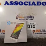 LOTE 232 - 01 TABLET MARCA HP. (NO ESTADO) ATENÇÃO! FAZER A VISITAÇÃO ANTES DE ARREMATAR, NÃO SABEMOS SE FUNCIONA. LEILÃO NÃO TEM GARANTIA E NEM DEVOLUÇÃO, SUJEITO A POSSÍVEIS AVARIAS VISÍVEIS/OCULTAS E/OU AUSÊNCIA DE COMPONENTES.