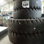 LOTE 326 - 05 PNEUS PARA EMPILHADEIRA SENDO 03 NA MEDIDA 6/50/10 E 02 NA MEDIDA 7/50/15. (NO ESTADO) ATENÇÃO! FAZER A VISITAÇÃO ANTES DE ARREMATAR, NÃO SABEMOS SE FUNCIONA. LEILÃO NÃO TEM GARANTIA E NEM DEVOLUÇÃO, SUJEITO A POSSÍVEIS AVARIAS VISÍVEIS/OCULTAS E/OU AUSÊNCIA DE COMPONENTES.